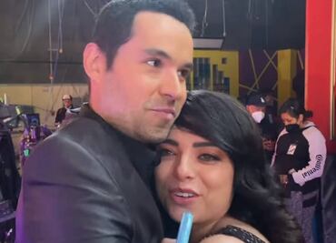Eleazar Gómez y Violeta Isfel se reencuentran en Televisa