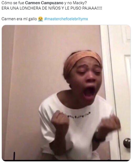 MasterChef Celebrity: Los mejores memes no perdonan la salida de Carmen Campuzano 