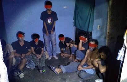 Detienen a tres personas que tenían secuestradas a 25 personas en Matamoros