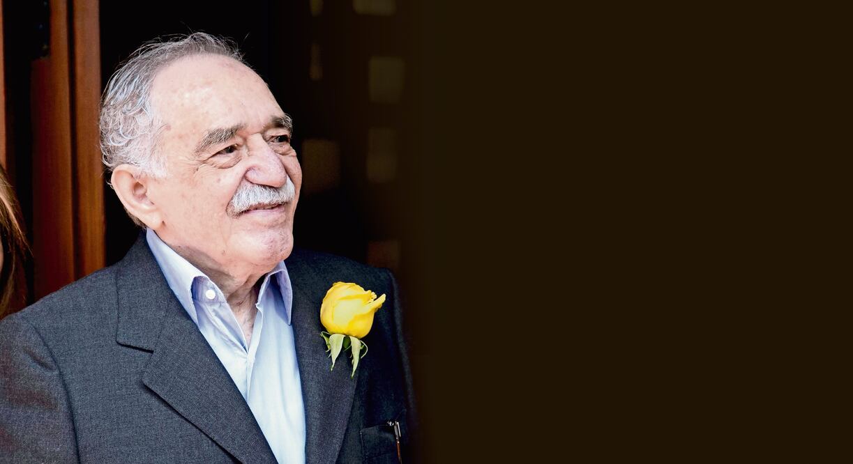 Gabriel García Márquez en su último cumpleaños, celebrado en su casa del Pedregal, en la Ciudad de México, el 6 de marzo de 2014, un mes antes de su muerte (EDUARDO VERDUGO. AP)