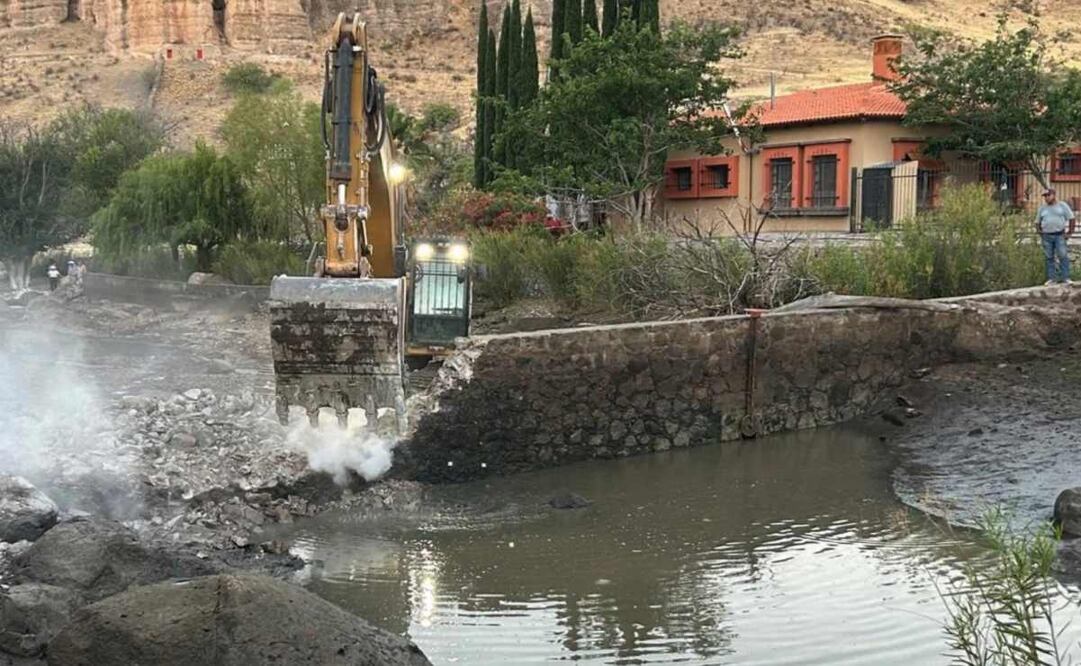 Chihuahua recupera 700 millones de litros de agua tras demolición de 5 presas en rancho de César Duarte: Conagua. Foto: Especial