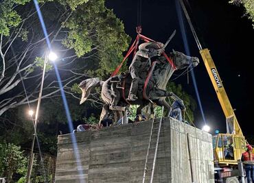 Colocan estatua de Emiliano Zapata en el zócalo de Cuernavaca, Morelos; celebrarán el 146 aniversario de su nacimiento