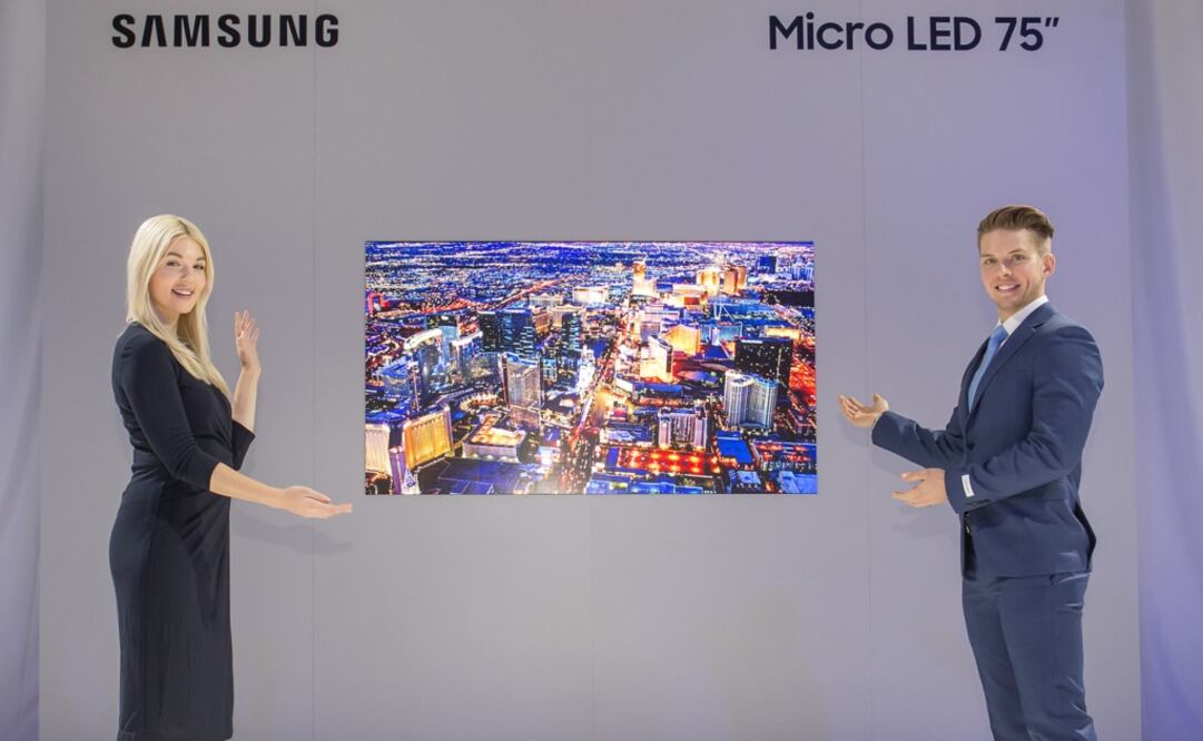 Samsung presenta dos nuevas versiones de su televisor modular en CES 2019, el más pequeño hasta la fecha y también el más grande