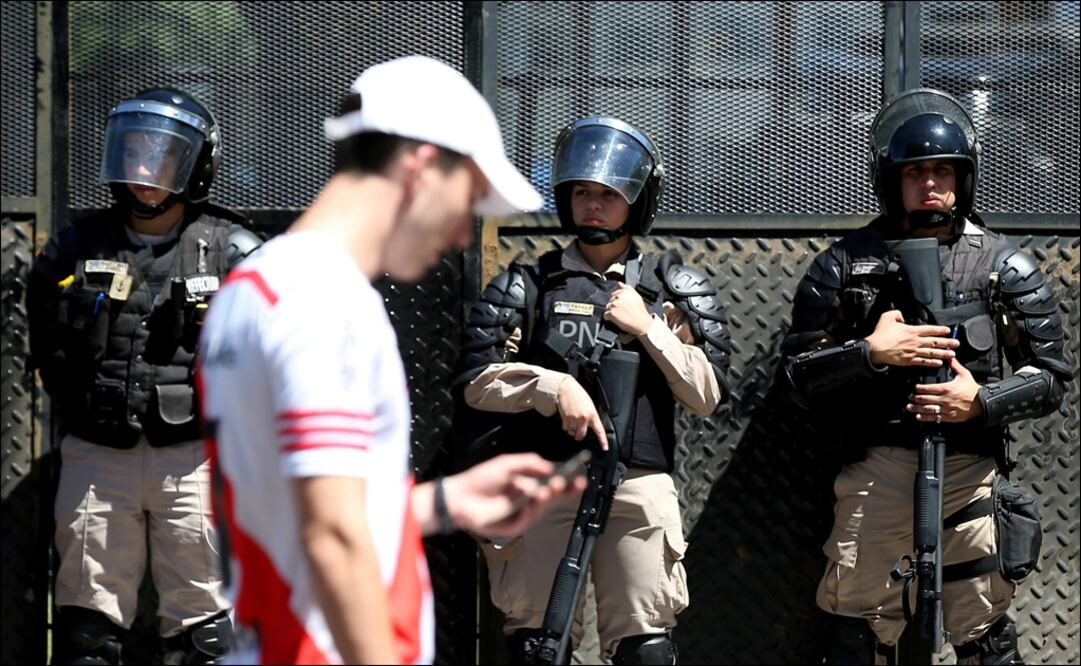 Aficionado de River Plate. Foto: Reuters