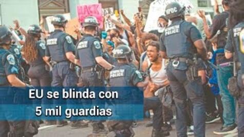 Intensifican protestas en Estados Unidos