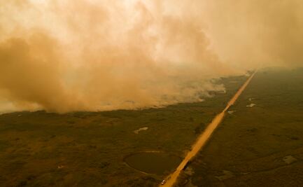 Tras incendios forestales, registran "lluvia negra" al sur de Brasil