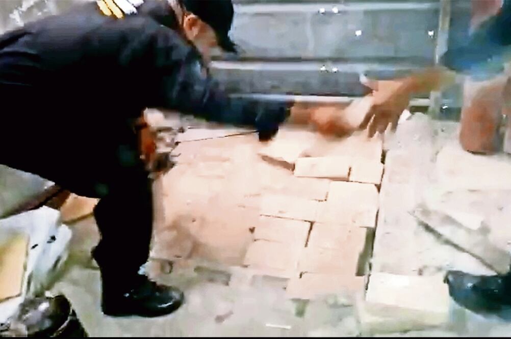 Con el apoyo de tecnología de punta se ubicó la construcción irregular que podría haber sido usada para el escape de reclusos, dijo el gobierno. (TOMADA DE VIDEO)