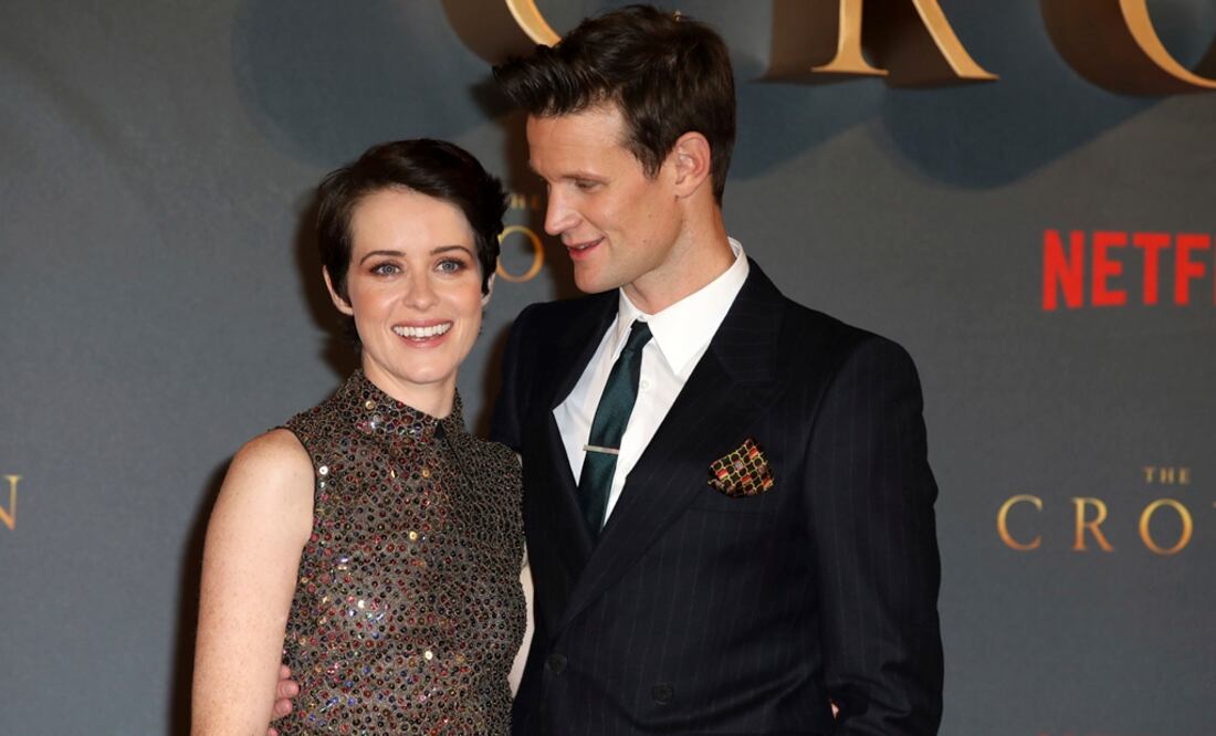 Claire Foy y Matt Smith protagonizan "The Crown", aunque recibieron diferente salario. Foto: Grant Pollard/Invision/AP, archivo
