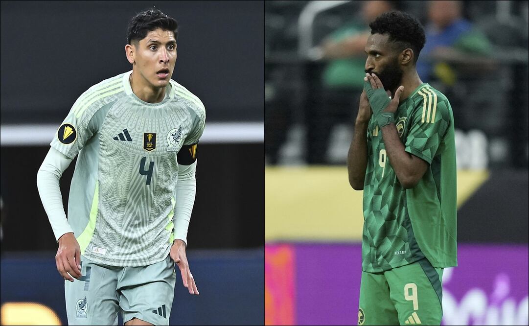 México y Arabia Saudita se enfrentan en los cuartos de final de la Copa Oro 2025 de la Concacaf / FOTOS: Imago7 y AP