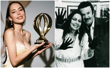 Aplauden premio de Majo Aguilar; busca contar historia de amor de sus abuelos Flor Silvestre y Antonio Aguilar