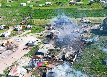 Nuevos estallidos en Tultepec dejan 24 muertos