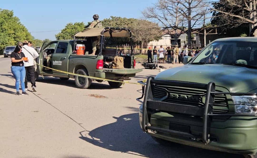 Asesinan a balazos a tres personas en Sinaloa (22/02/2026). Foto: Especial