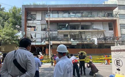 Fiscalía CDMX indaga explosión por acumulación de gas en edificio de la Benito Juárez