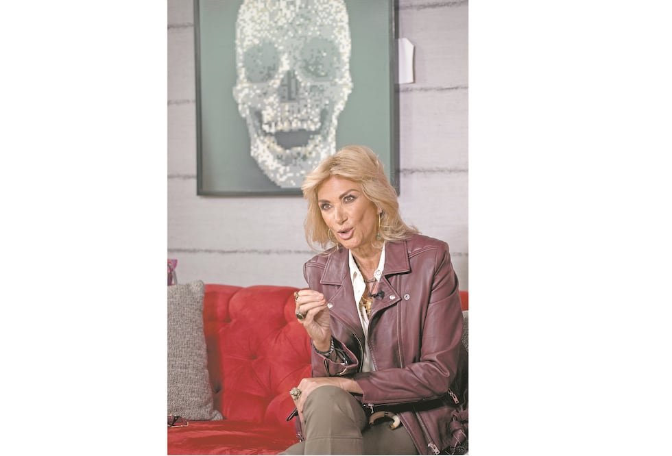 Adela Micha, periodista. Foto: GERMÁN ESPINOSA. EL UNIVERSAL