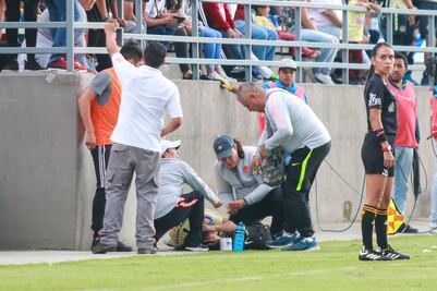 Delantera del América, Lucero Cuevas, es hospitalizada tras choque