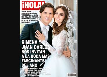 Cuatro vestidos y 900 invitados en la boda de Ximena Navarrete