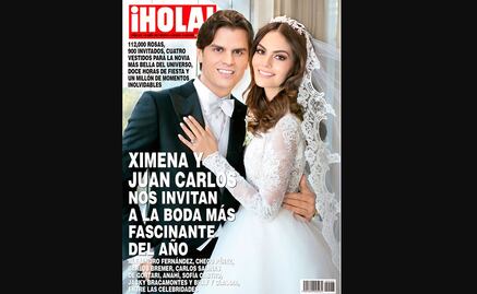 Cuatro vestidos y 900 invitados en la boda de Ximena Navarrete