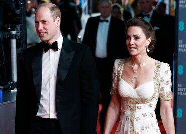 Kate Middleton repite vestido en los Premios Bafta 2020