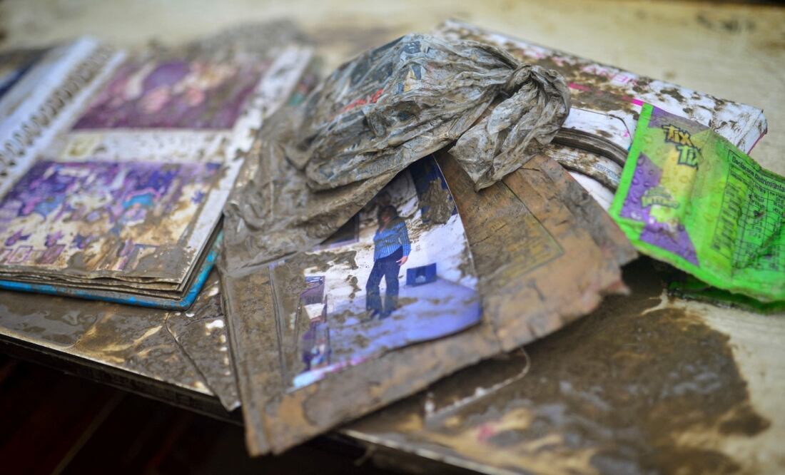 Afectaciones por lluvias en Poza Rica, Veracruz. (10/10/2025). Foto: AFP