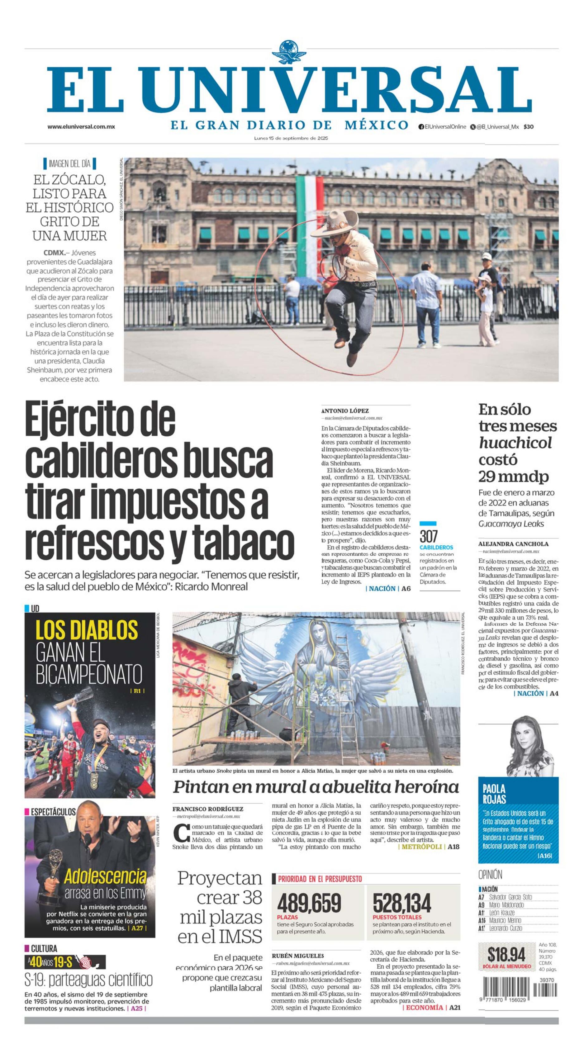 Portada impresa