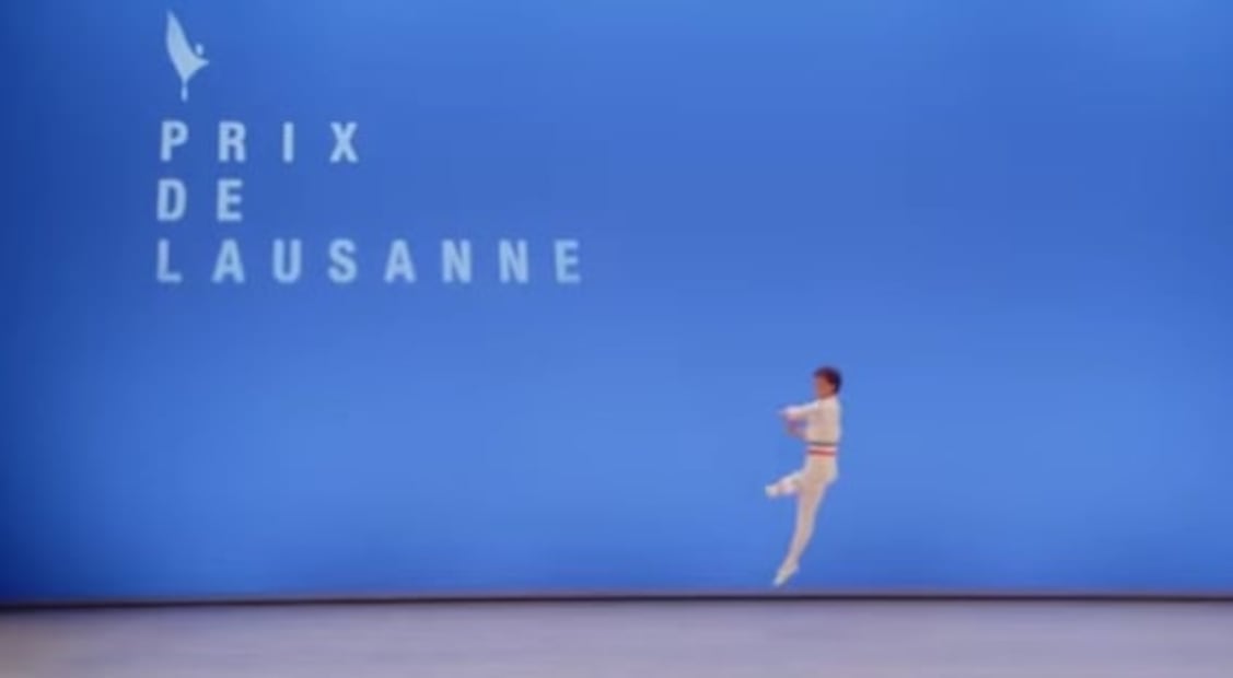 El bailarín mexicano Fabrizzio Ulloa Cornejo gana el primer lugar en el Prix de Lausanne 2023 