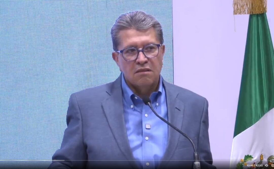 El coordinador de Morena en la Cámara de Diputados, Ricardo Monreal Ávila. Foto: Captura de pantalla @RicardoMonrealA