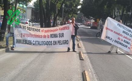 Manifestantes bloquean Insurgentes a la altura de Quintana Roo; rechazan construcción