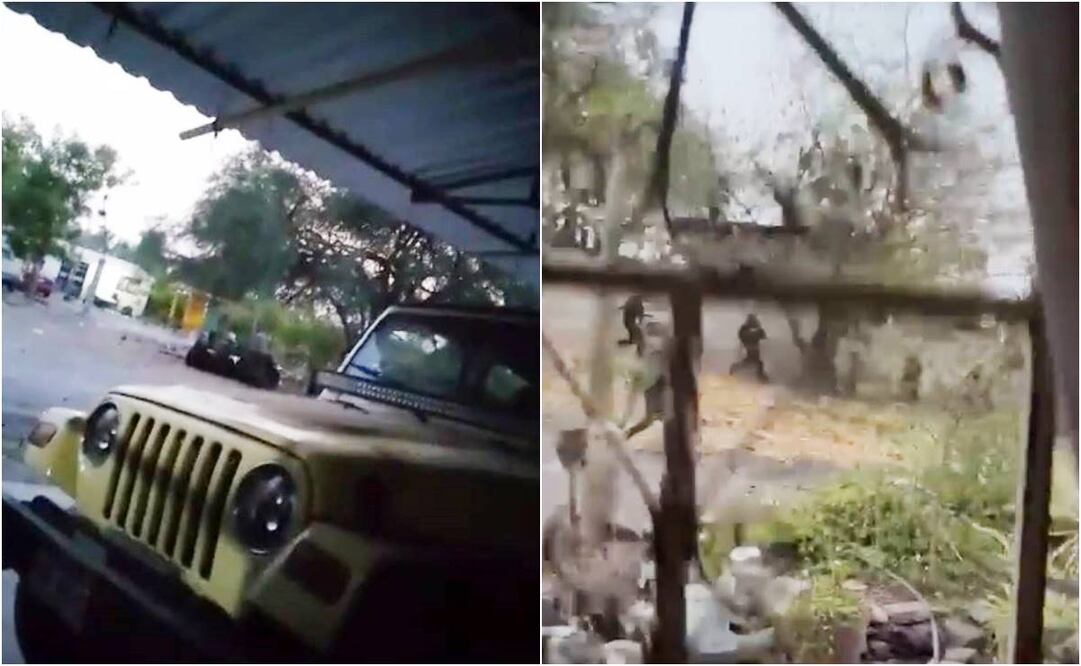 Enfretamiento entre grupos antagónicos del crimen organizado en Michoacán. Foto: Especial