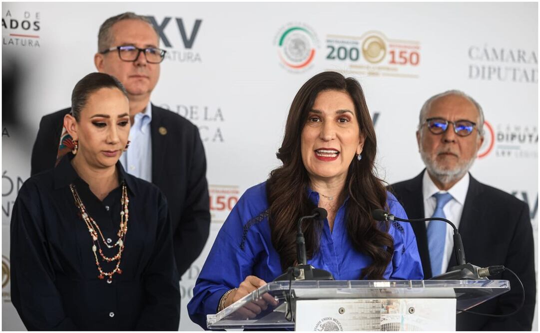 Kenia López Rabadán, senadora por el PAN. Foto: Gabriel Pano/EL UNIVERSAL