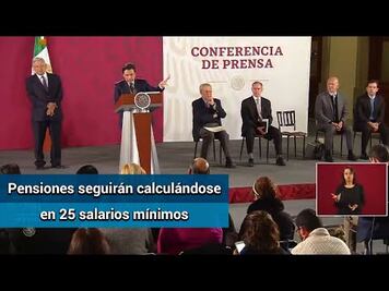 AMLO rechaza que se vayan a bajar pensiones del IMSS; “no nos confundan”, dice