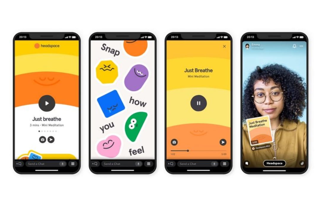 Cuatro de los siete "Minis" que Snap presentó el mes pasado ahora están disponibles en toda la plataforma