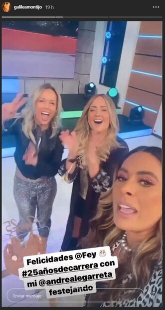 Galilea Montijo, en cuarentena, da positiva su prueba de Covid-19