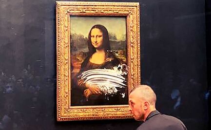 Hombre que lanzó un pastel contra la Mona Lisa fue enviado al psiquiátrico