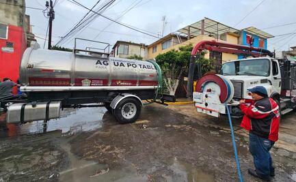 Controlan desbordamiento de la Presa Los Cuartos en Naucalpan; autoridades emplearon equipos hidroneumáticos
