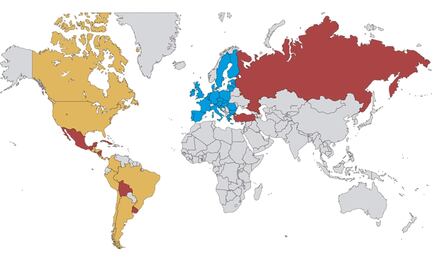 Venezuela divide al mundo: ¿Maduro o Guaidó?