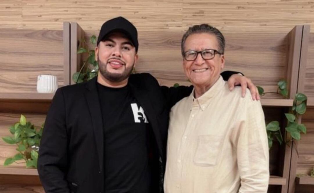 Alcalde Richard Millán Vázquez (izq.) junto al Secretario General de Gobierno del Estado de Sinaloa (16/10/2025). Foto: Especial