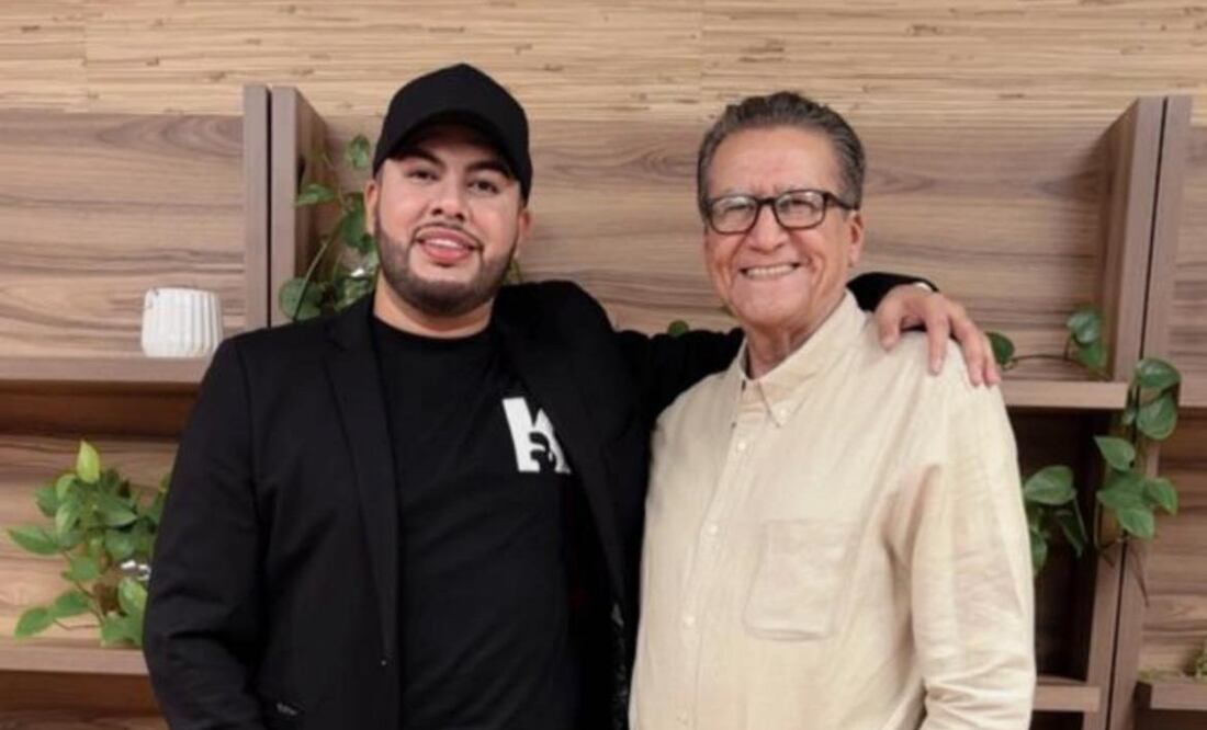 Alcalde Richard Millán Vázquez (izq.) junto al Secretario General de Gobierno del Estado de Sinaloa (16/10/2025). Foto: Especial
