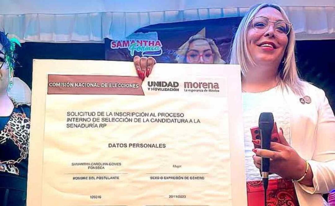 Samantha Gómez Fonseca, activista trans. Foto: Especial