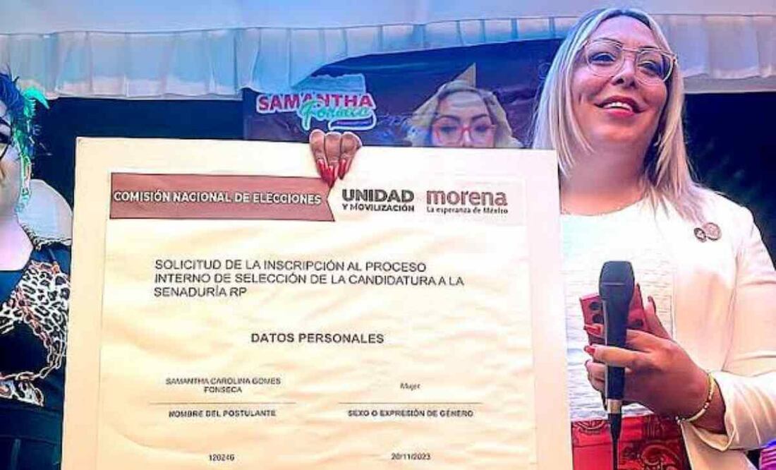 Samantha Gómez Fonseca, activista trans. Foto: Especial