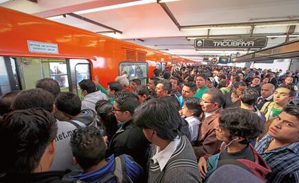 Metro reporta falla en vías de la estación Tacubaya