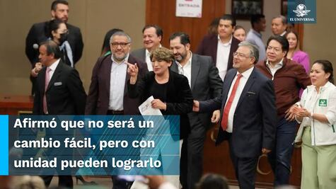 Delfina Gómez es registrada como candidata de Juntos Hacemos Historia para el Edomex