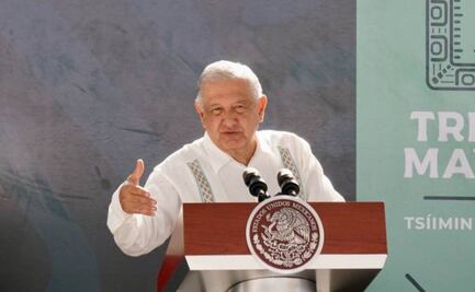 AMLO: Tramo 5 Norte del Tren Maya es el que ha tenido más problemas legales y dificultades geográficas