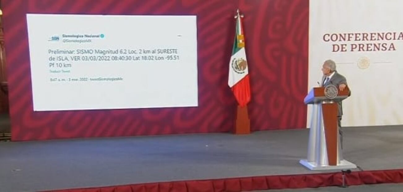 La mañanera de AMLO, 3 de marzo, minuto a minuto