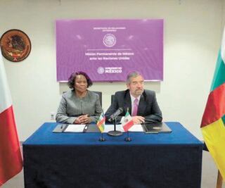 México concreta lazo diplomático con toda África