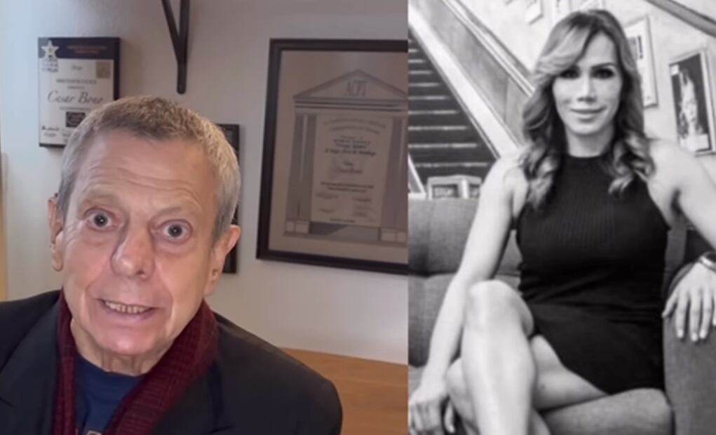 El actor César Bono y Jessica López, la inquilina a la que denunció públicamente hace una semana. Foto: Captura vía Instagram oficial de César Bono.