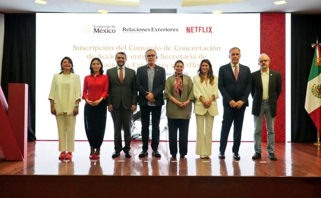 Netflix y SRE convienen difundir a México en el exterior. Foto: Especial
