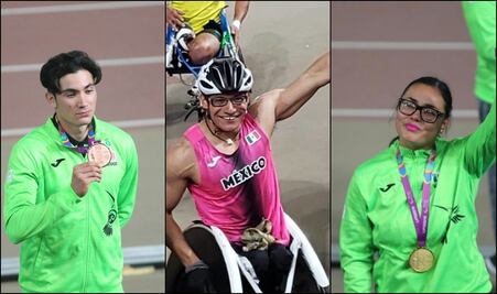 Mexicanos ganan tres medallas y tres plazas para Juegos Paralímpicos