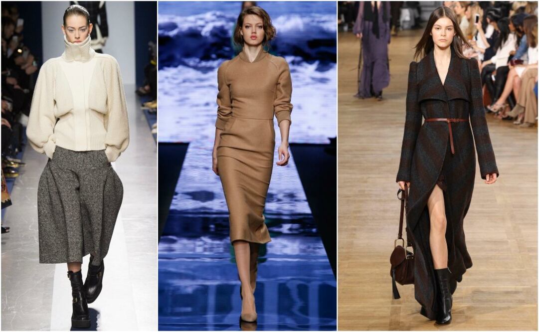 Las panty en tonos naturales ayudarán a lucir las piernas al mismo tiempo que disimulan tonos disparejos, ya sea por cicatrices o golpes . Pueden llevarse con culottes amplios de lana y botines como la opción de Sacai, o con conjuntos ceñidos al cuerpo como Max Mara lo demostró en su colección para este Otoño. Incluso lucirán bien con faldas y abrigos de corte asimétrico y botas al tobillo como Chloé lo propuso. 