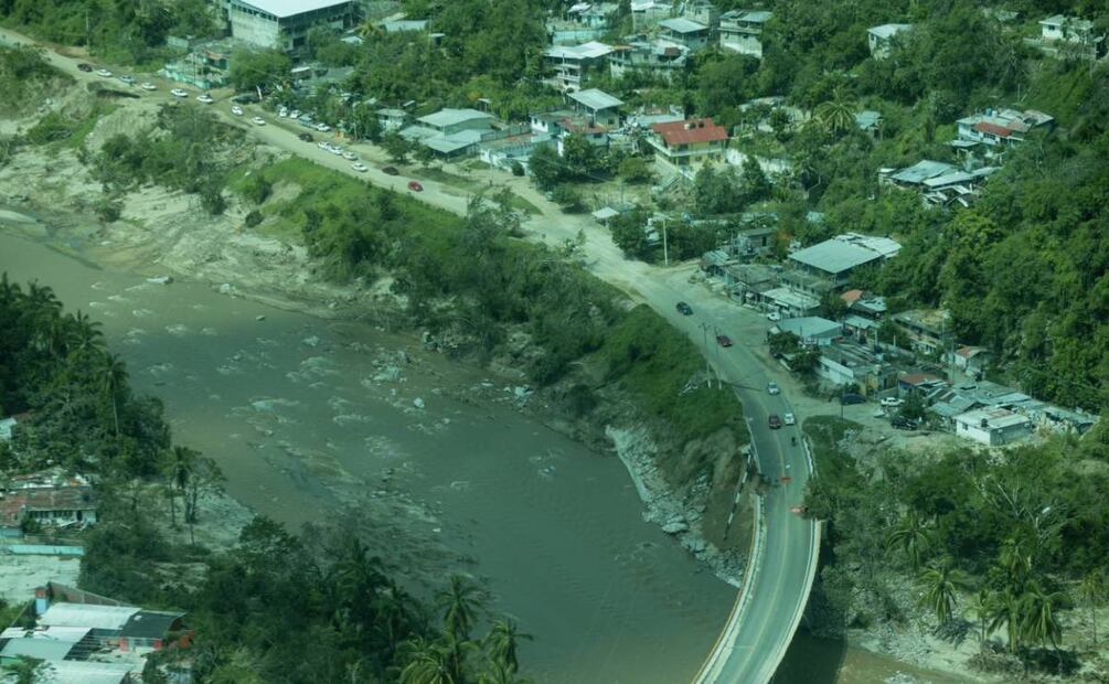 Daños en Acapulco por paso del Huracán "Otis" Foto: Especial