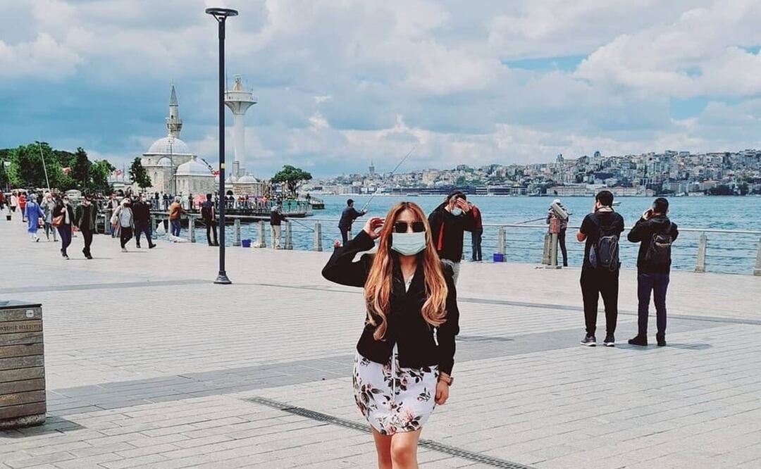 Karen Guevara, una mexicana originaria de Pachuca, Hidalgo, actualmente reside en Estambul. Foto: Cortesía. Karen Guevara